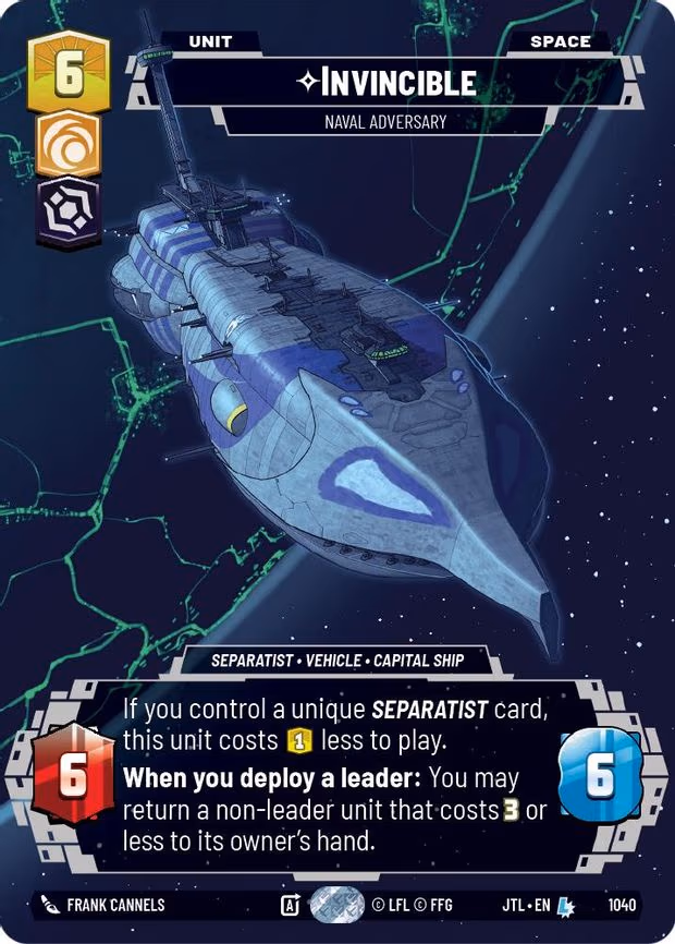 Invincible - Naval Adversary (Prestige) - Legendary (1040)