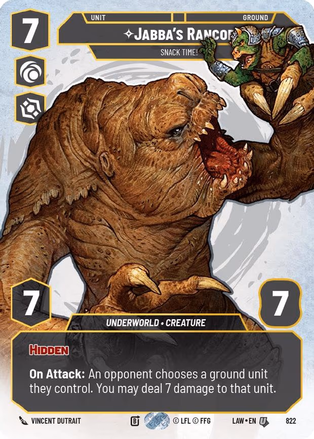 Jabba's Rancor - Snack Time! (Prestige) - Uncommon (822)