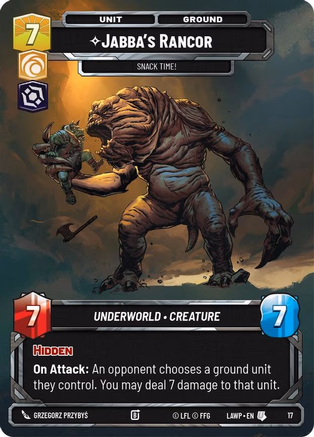 Jabba's Rancor - Snack Time! - Uncommon (17)