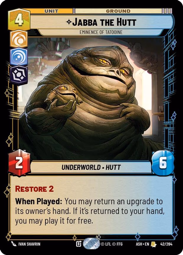 Jabba the Hutt - Eminence of Tatooine - Rare (42/264)
