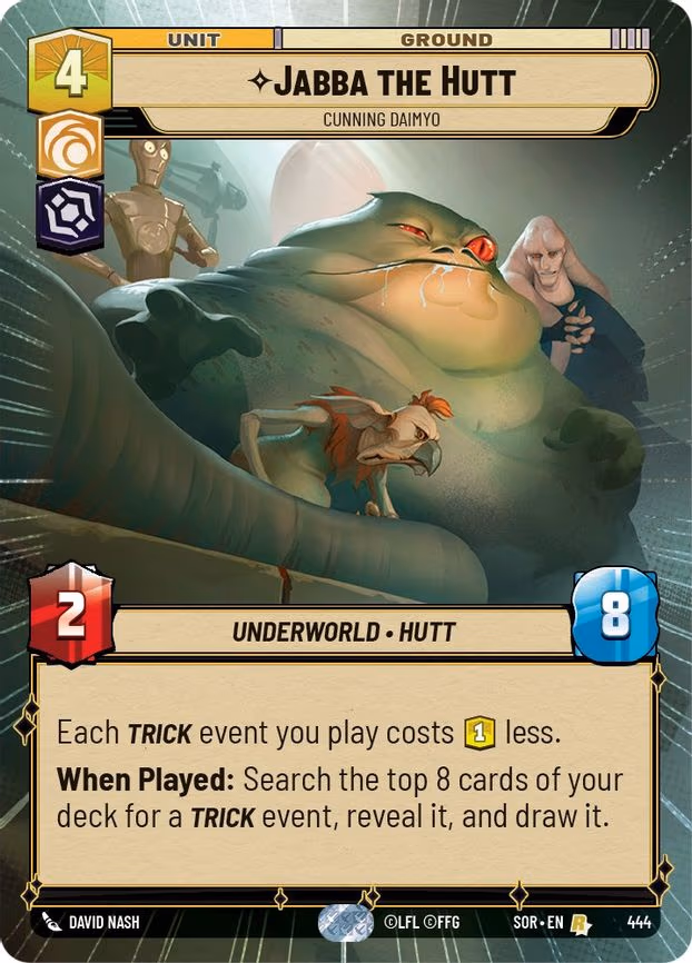 Jabba the Hutt - Cunning Daimyo - Rare (444)