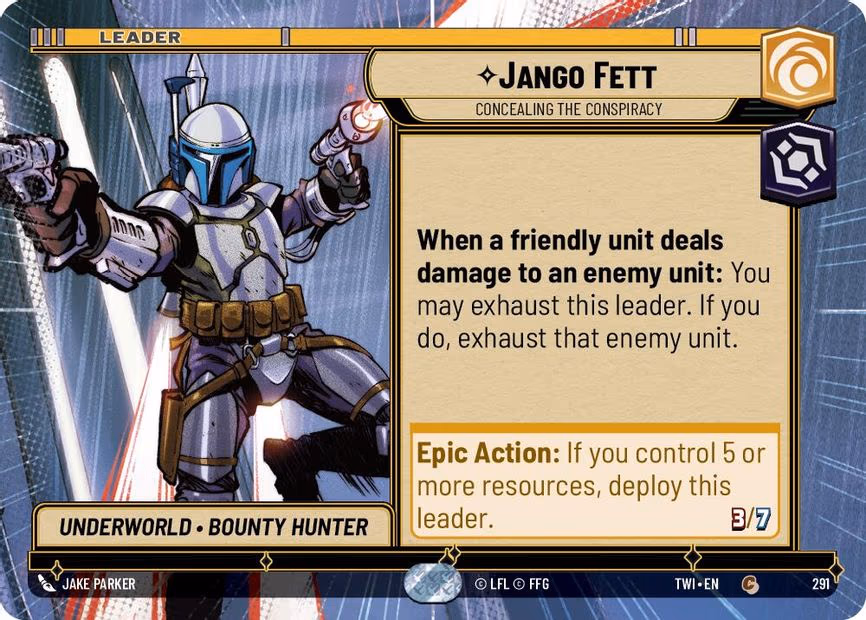 Jango Fett - Concealing the Conspiracy - Common (291)