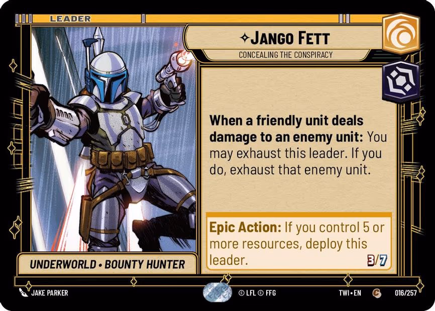 Jango Fett - Concealing the Conspiracy - Common (016/257)