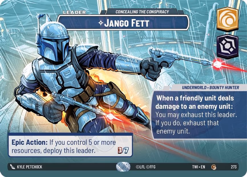 Jango Fett - Concealing the Conspiracy - Common (273)