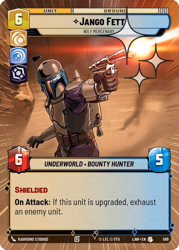 Jango Fett - Wily Mercenary - Uncommon (589)