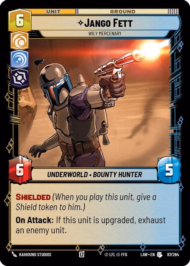 Jango Fett - Wily Mercenary - Uncommon (87/264)