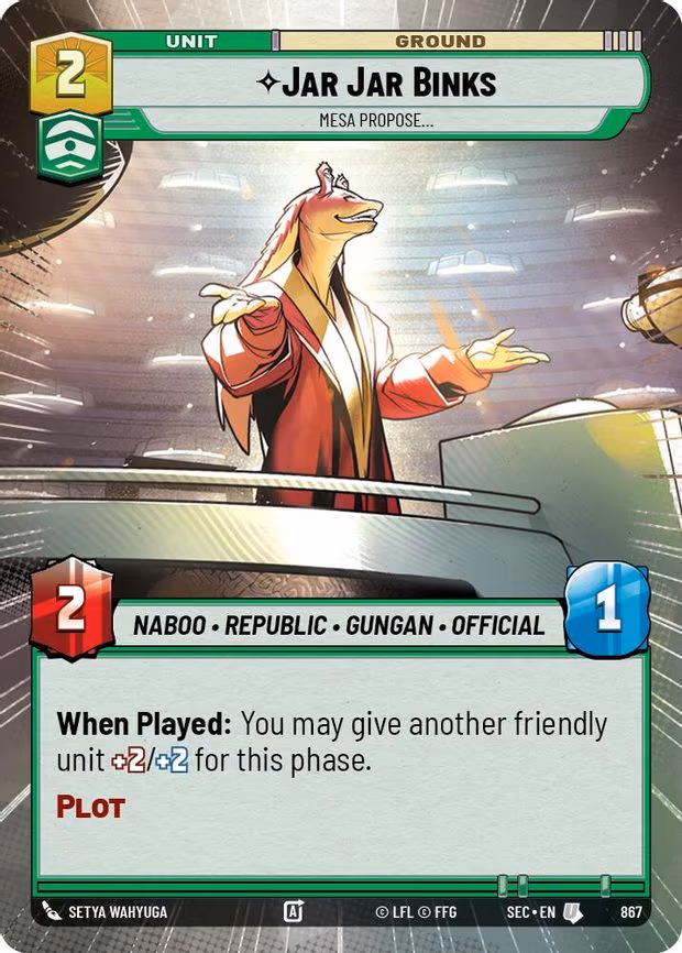Jar Jar Binks - Mesa Propose