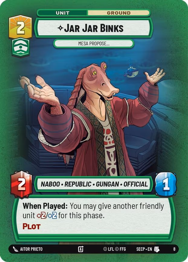 Jar Jar Binks - Mesa Propose