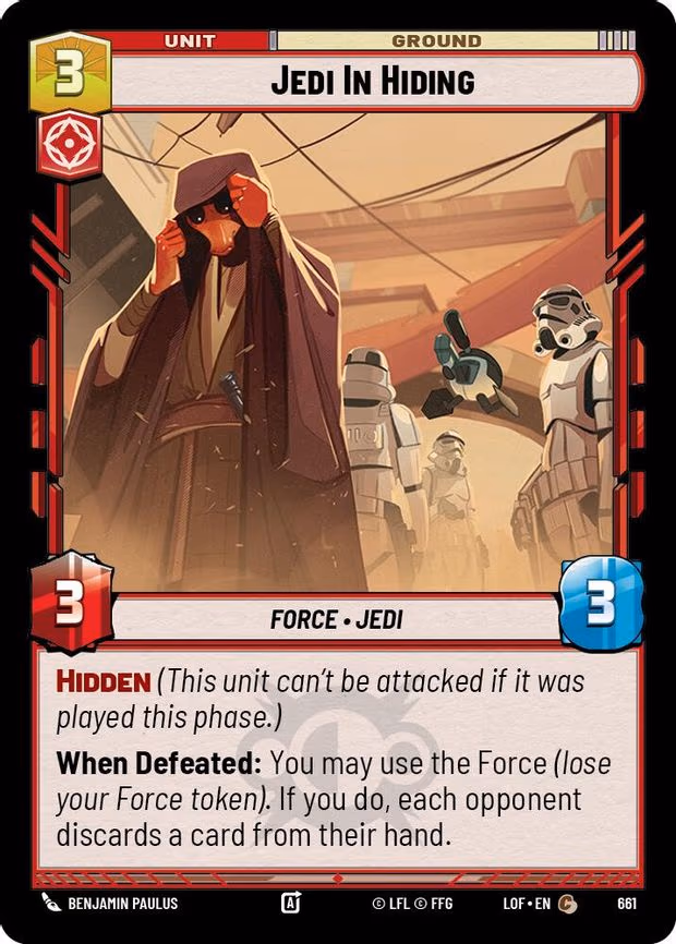Jedi In Hiding - Common (661)