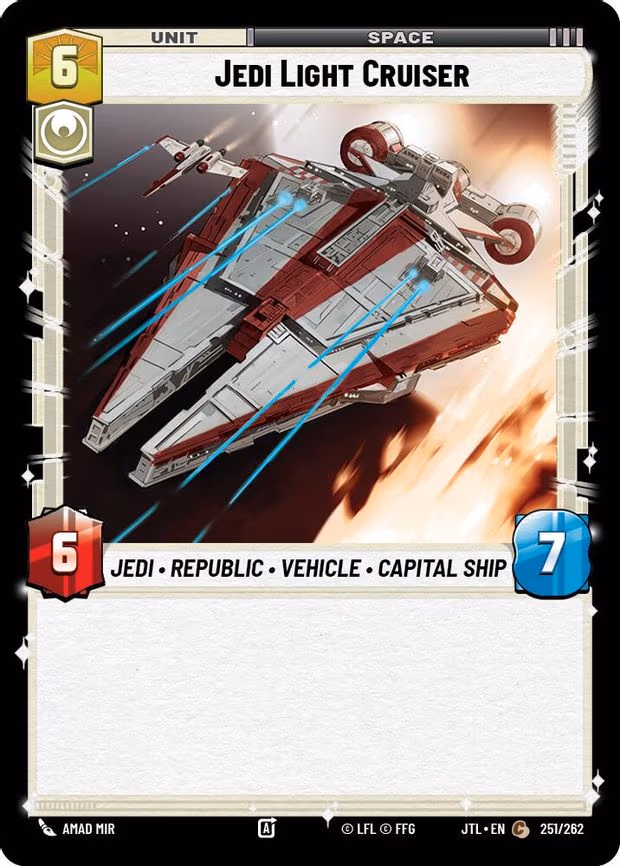 Jedi Light Cruiser - Common (251/262)