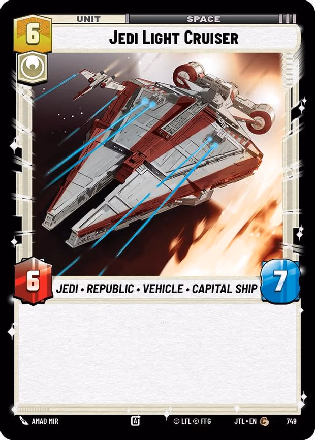Jedi Light Cruiser - Common (749)