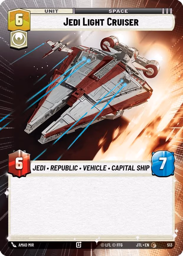 Jedi Light Cruiser - Common (513)