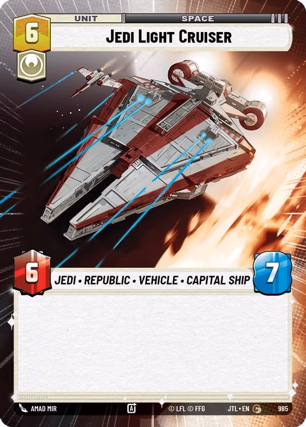 Jedi Light Cruiser - Common (985)