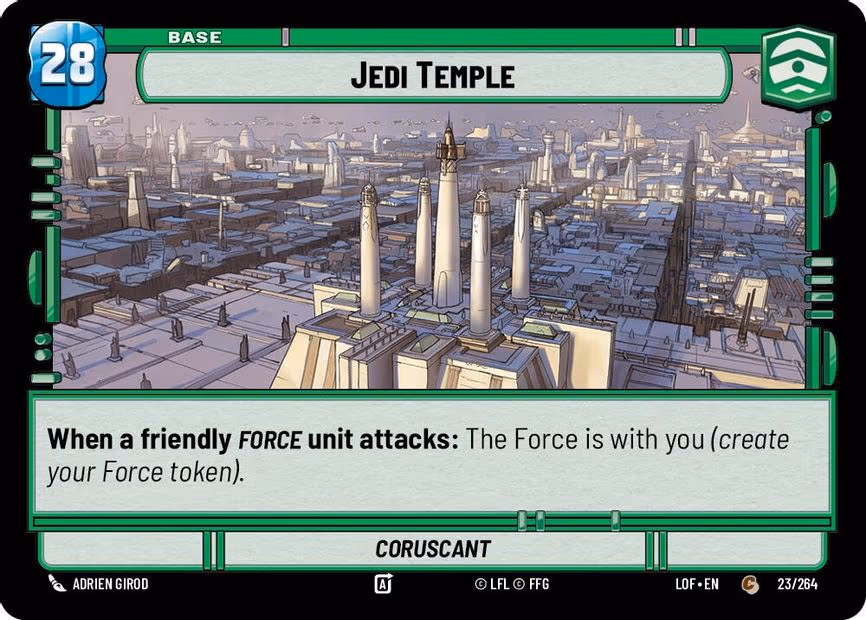 Jedi Temple // Experience - Common (023/264 // T01/T03)