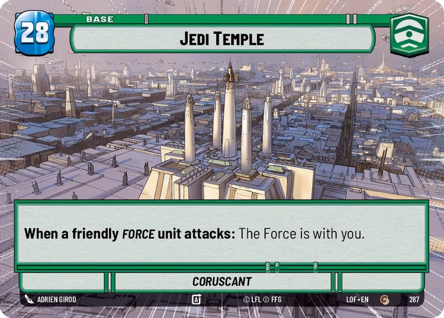 Jedi Temple // Force - Common (287 // T04)