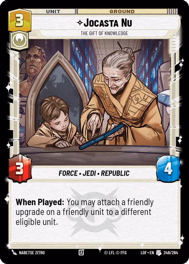 Jocasta Nu - The Gift of Knowledge - Uncommon (248/264)
