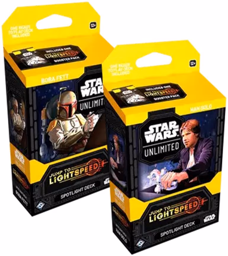 Jump to Lightspeed - Spotlight Deck Pair: Boba Fett & Han Solo