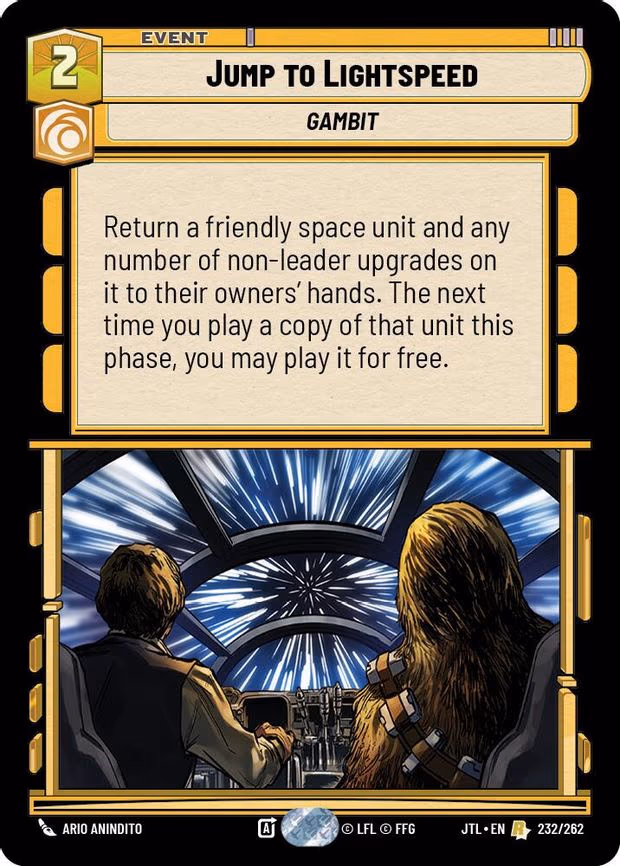 Jump to Lightspeed - Rare (232/262)