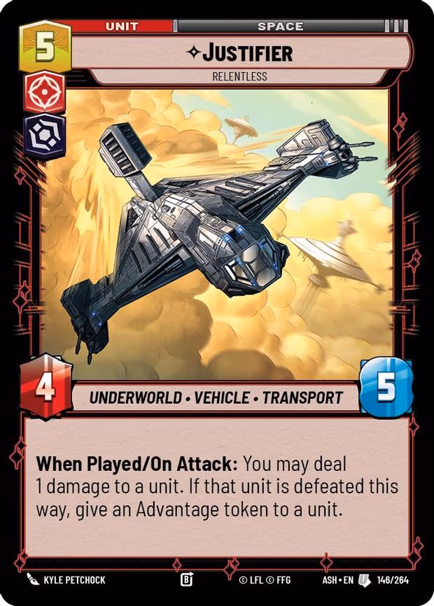 Justifier - Relentless - Uncommon (146/264)