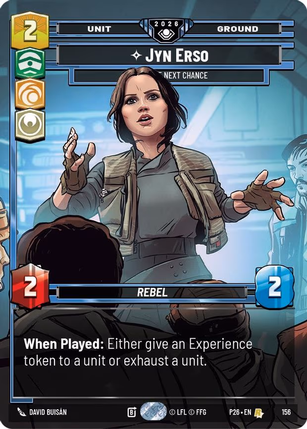 Jyn Erso - Take the Next Chance (Prize Wall) - Rare (156)