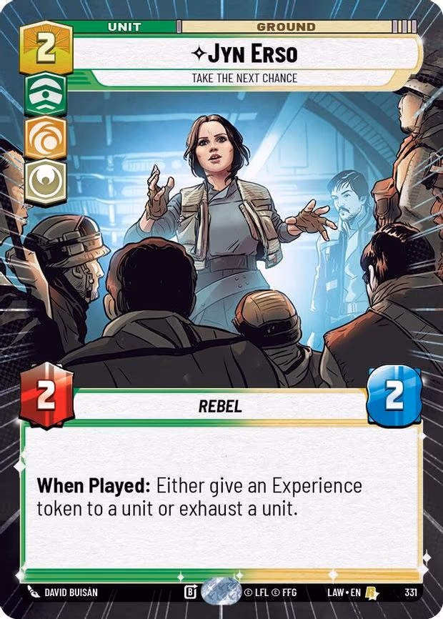 Jyn Erso - Take the Next Chance - Rare (331)