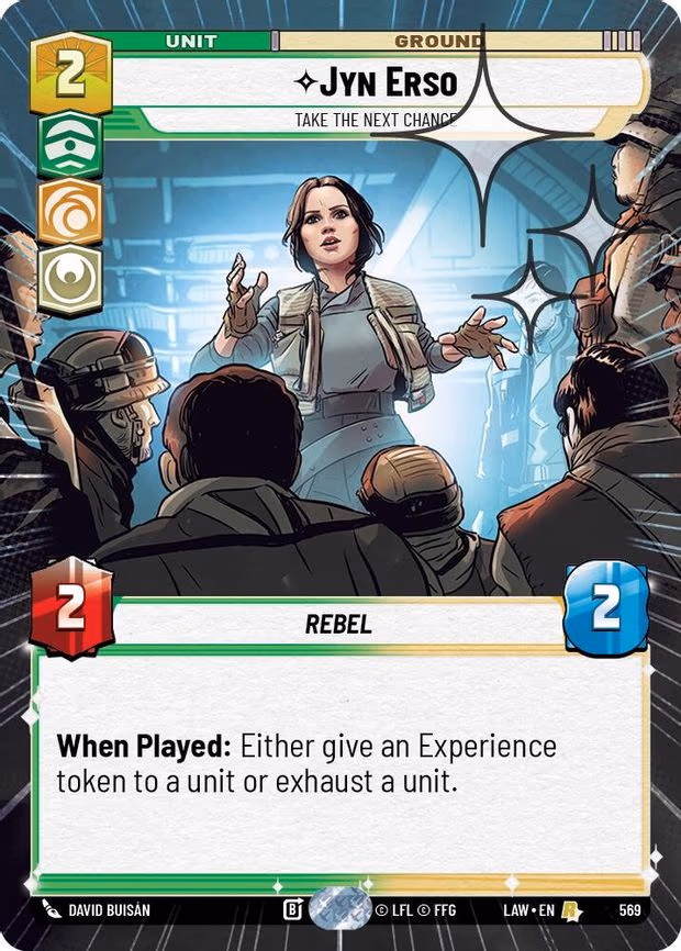 Jyn Erso - Take the Next Chance - Rare (569)