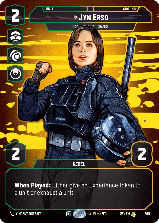 Jyn Erso - Take the Next Chance (Prestige) - Rare (800)