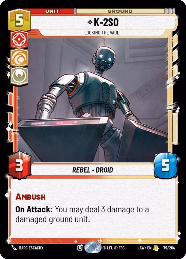 K-2S0 - Locking the Vault - Rare (79/264)
