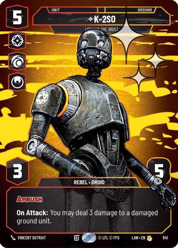 K-2S0 - Locking the Vault - Rare (841)