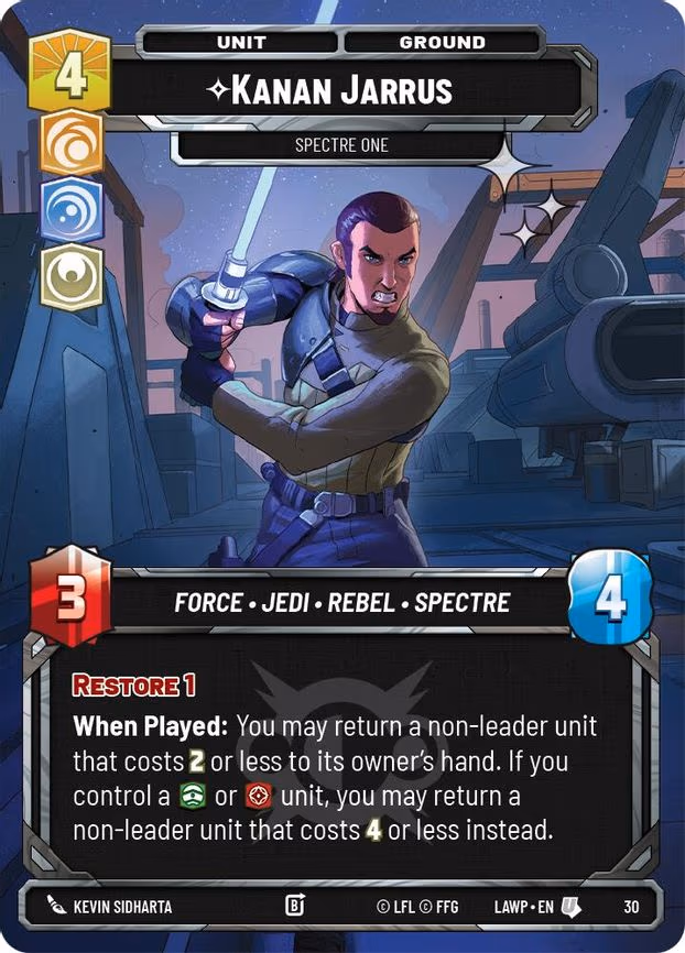 Kanan Jarrus - Spectre One - Uncommon (30)