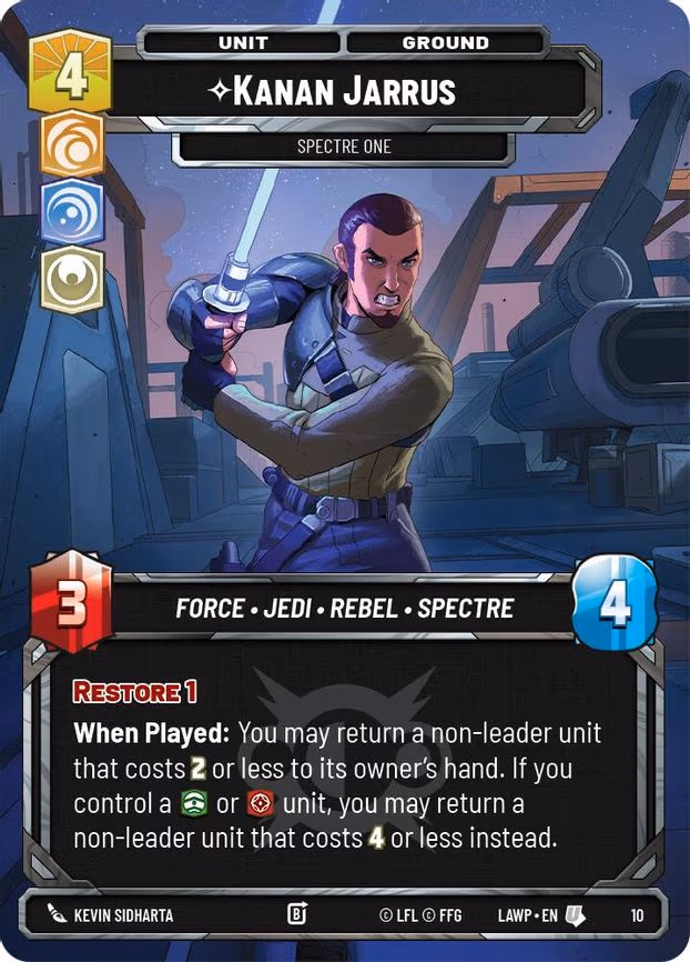 Kanan Jarrus - Spectre One - Uncommon (10)