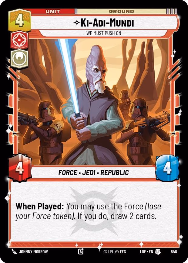 Ki-Adi-Mundi - We Must Push On - Uncommon (648)