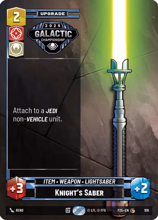 Knight's Saber - Common (109)