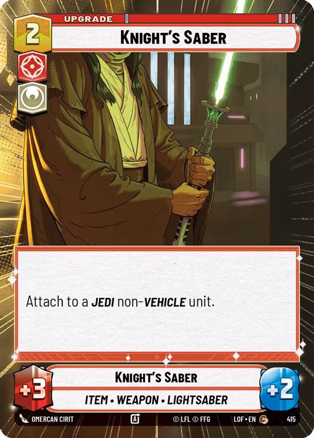 Knight's Saber - Common (415)