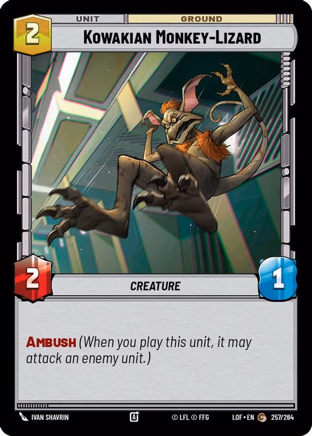 Kowakian Monkey-Lizard - Common (257/264)