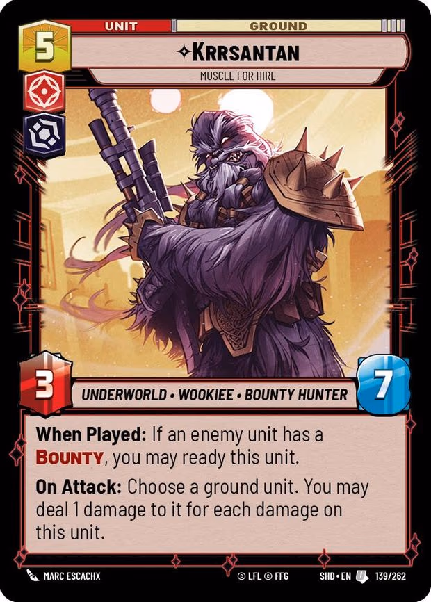 Krrsantan - Muscle for Hire - Uncommon (139/262)