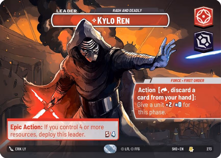Kylo Ren - Rash and Deadly