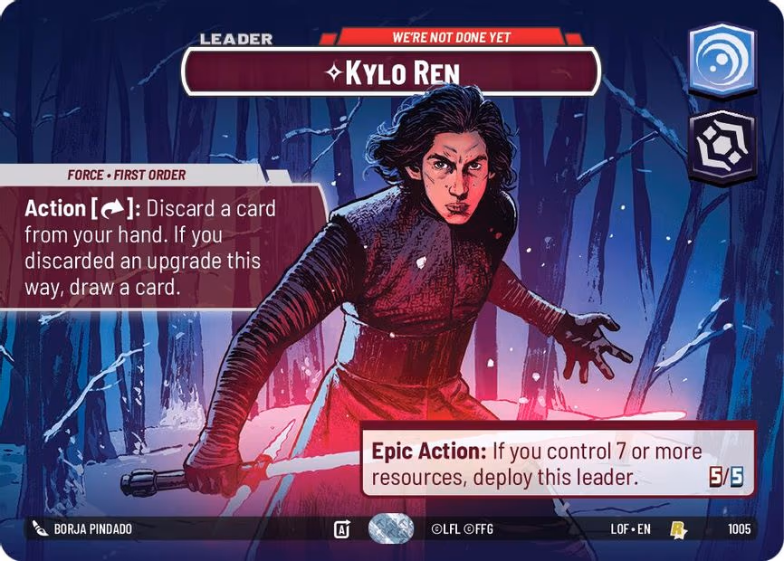 Kylo Ren - We're Not Done Yet