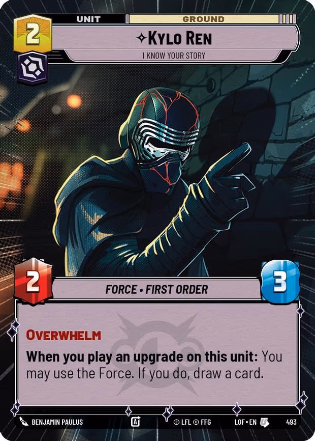Kylo Ren - I Know Your Story - Uncommon (493)