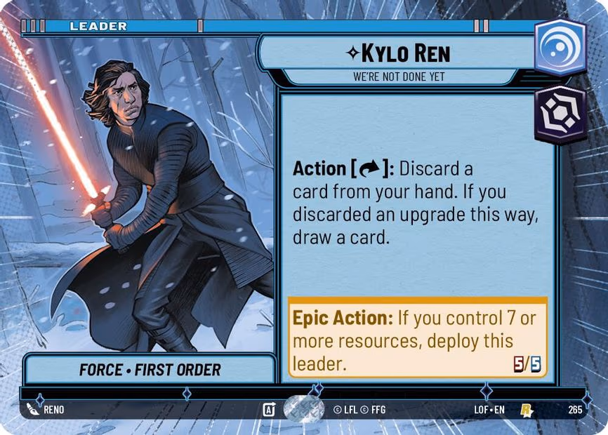 Kylo Ren - We're Not Done Yet