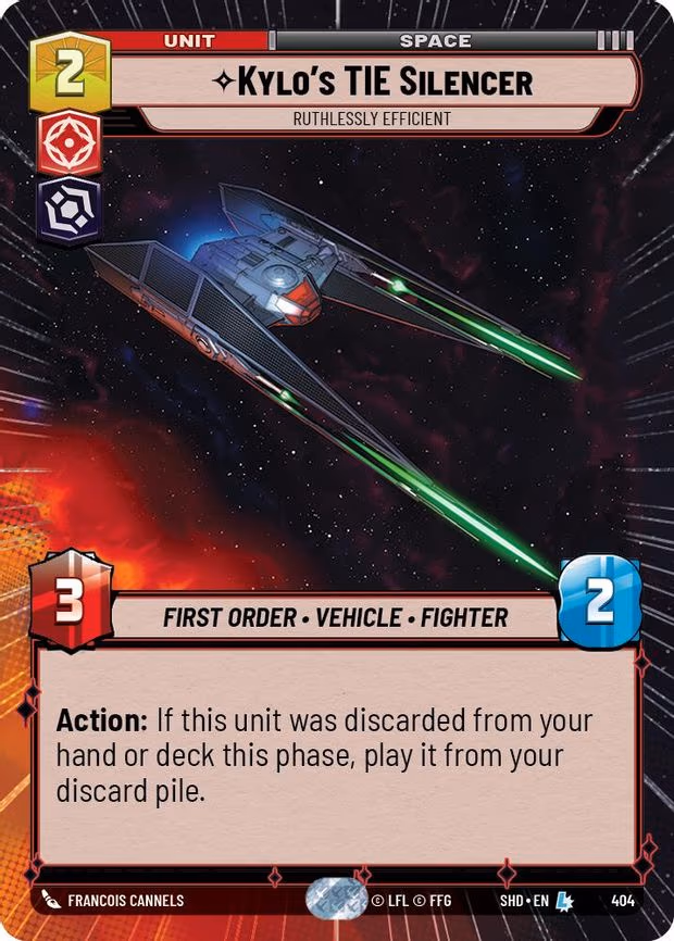 Kylo's TIE Silencer - Ruthlessly Efficient