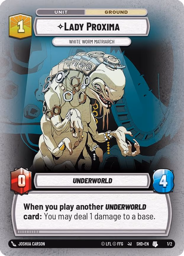 Lady Proxima - White Worm Matriarch - Uncommon (1/2)
