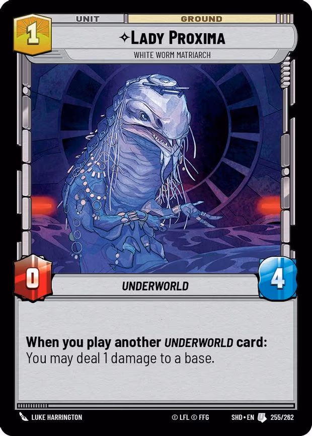 Lady Proxima - White Worm Matriarch - Uncommon (255/262)