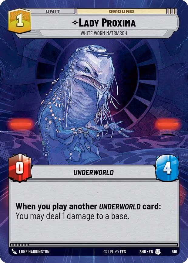 Lady Proxima - White Worm Matriarch - Uncommon (516)