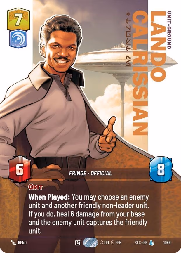 Lando Calrissian - Trust Me - Legendary (1098)