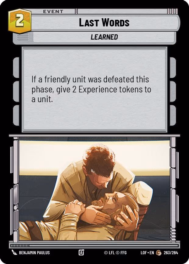 Last Words - Common (263/264)