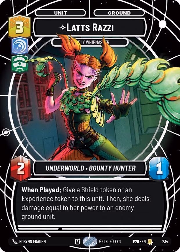 Latts Razzi - Deadly Whipmaster - Rare (234)