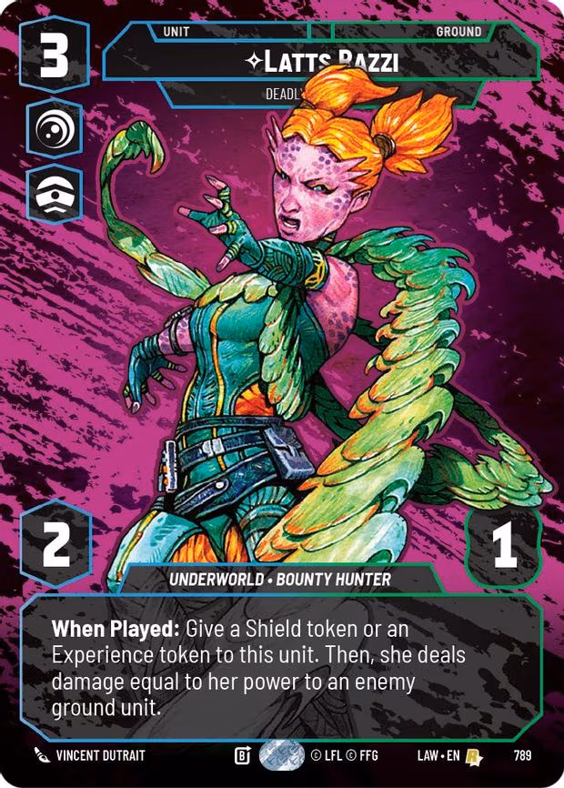 Latts Razzi - Deadly Whipmaster (Prestige) - Rare (789)