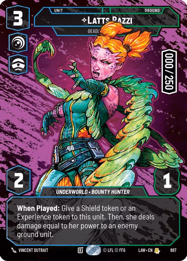 Latts Razzi - Deadly Whipmaster (Serialized)