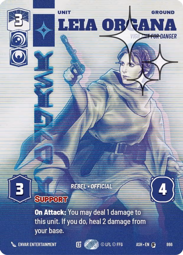 Leia Organa - Vigilant for Danger - Special (866)
